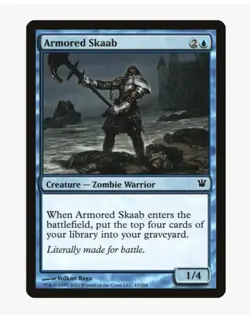 MTG Armored Skaab #43 Innistrad (ISD) Near Mint NM Magic Card - Image 1
