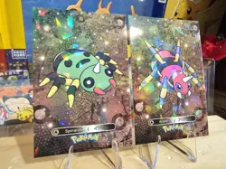 Pokemon Card Database 2 - Spinarak & Ariados Evolution Set Gen 2 - 2 Card Lot - Image 2