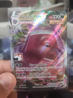 NM Pokemon Play! Prize Pack Series 2 Gengar VMAX 157/264 - Image 1