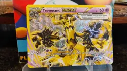 TREVENANT BREAKPoint Series POKEMON Full-Art Holo 2016 Trading Card 66/122 - Image 1