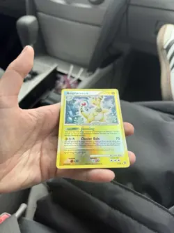 Pokemon Ampharos 1/132 Secret Wonders Reverse Holo Rare English 130 LP - Image 1