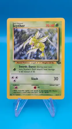 1999 Pokemon TCG - Scyther - Jungle 26/64 LP - Image 1