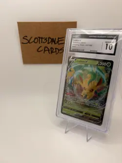 Pokemon TCG Leafeon V 007/203 Evolving Skies CGC 10 Gem Mint Holo 2021 - Image 2