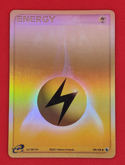 Pokemon 109/109 Lighting Energy EX Ruby and Sapphire Reverse Holo Common VLP - Image 1