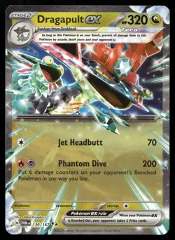 POKEMON DRAGAPULT EX TWILIGHT MASQUERADE 130/167 DOUBLE RARE NM/M - Image 1