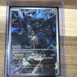 The Pokemon Company N's Zekrom Holo MEP 031 Basic 130 HP Rampaging Thunder Shred - Image 1