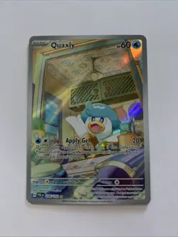 Quaxly 206/193 Sv02 Holo Illustration Rare Pokemon TCG Paldea Evolved - Image 1