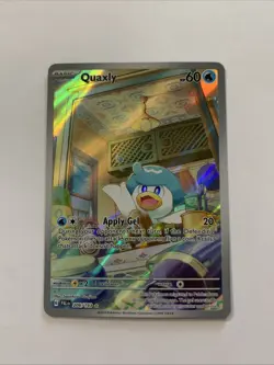 Quaxly 206/193 Sv02 Holo Illustration Rare Pokemon TCG Paldea Evolved - Image 2