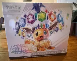 Pokemon TCG S&V Prismatic Evolutions ETB Elite Trainer Box FACTORY SEALED - Image 1