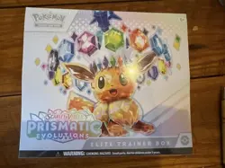 Pokemon TCG S&V Prismatic Evolutions ETB Elite Trainer Box FACTORY SEALED - Image 2