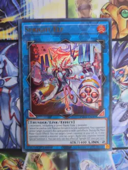 Yu-Gi-Oh x2 Spright Elf POTE - EN049 Ultra Rare 1st Edition NM - Image 2