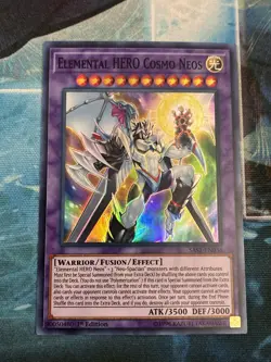Elemental HERO Cosmo Neos (Super Rare) Savage Strike SAST-EN036 Near Mint NM - Image 1