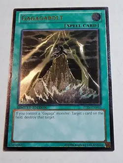 Yugioh! Gagagabolt ZTIN-ENV03 Ultimate Rare Limited Edition - Image 1