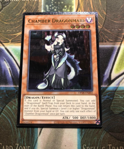*** CHAMBER DRAGONMAID *** ULTIMATE RARE OTS PACK OP28-EN002 YUGIOH! - Image 1