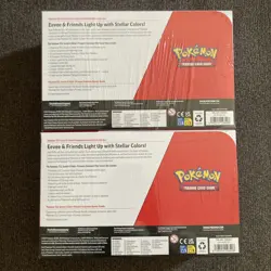 LOT OF 2 - COSTCO PRISMATIC EVOLUTIONS ETB + BOOSTER BUNDLE - SEALED - POKEMON - Image 2