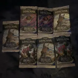 Disney Lorcana Lot, 16 Packs Brand New! Shimmering Skies Etc - Image 2