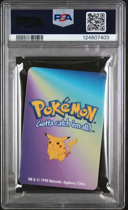 1998 KFC POKEMON CARD GAME #149 DRAGONITE PSA 9 - Image 2