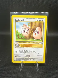 Igglybuff 36 | WOTC Black Star Promo | Pokemon Card | NM - Image 1