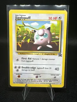 Pokemon TCG Jigglypuff Black Star Promo Card WOTC 7 NM - Image 2