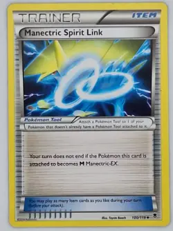 Manectric Spirit Link 100/119 Pokemon - XY Phantom Forces MP - Image 1