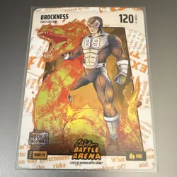 Bo Jackson Battle Arena First Edition Brockness BHBF-19 Fire Card 120 HP - Image 1