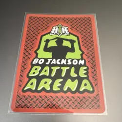 Bo Jackson Battle Arena First Edition Brockness BHBF-19 Fire Card 120 HP - Image 2
