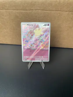 Pokemon TCG Milcery Illustration Rare 152/142 Stellar Crown Card - Image 4