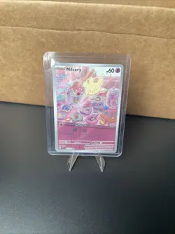 Pokemon TCG Milcery Illustration Rare 152/142 Stellar Crown Card - Image 5