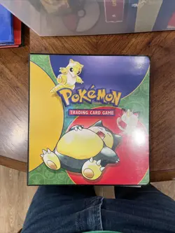 Vintage 1999 Pokemon Trading Card Game Wizards of the Coast 3 Ring Binder - Image 1