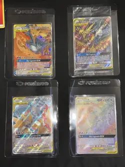 Pokemon TCG FOUR CARD BUNDLE SM210, 44, 66 & 69/68 Moltres Zapdos & Articuno GX - Image 3