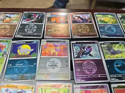 Lot Of 350 Reverse Holo Ascended Hero Pokemon Cards - Image 3