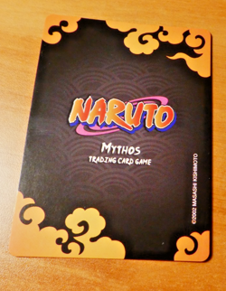 NARUTO MYTHOS 1ST ED EDITION CARD GAME HOLO CARTE RARE UZUMAKI 108/130 FR NM C - Image 2