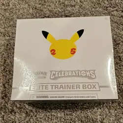 Pokemon 25th Anniversary Celebrations Elite Trainer Box - Image 2