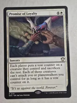 Promise of Loyalty Commander: Secrets of Strixhaven Regular - Image 1