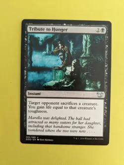 Tribute To Hunger - Duel Decks: Blessed vs. Cursed - MTG - Image 1