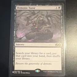 MTG Demonic Tutor Ultimate Masters UMA 093/254 Rare NM Commander Staple - Image 1