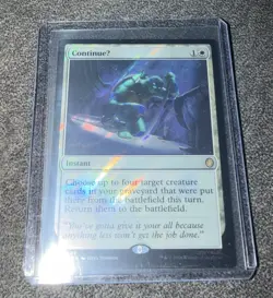MTG ContinueU (Surge Foil) - Commander: Teenage Mutant Ninja Turtles NM - Image 1