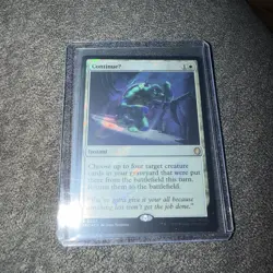 MTG ContinueU (Surge Foil) - Commander: Teenage Mutant Ninja Turtles NM - Image 2
