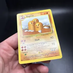 Dugtrio 19/102 Base Set Rare Pokemon TCG Trading Card LP+ Non-holo -j - Image 5