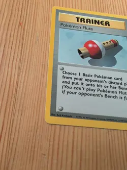 Pokemon Flute 086/102 - Base Set Normal - PTCG - LP - Image 3