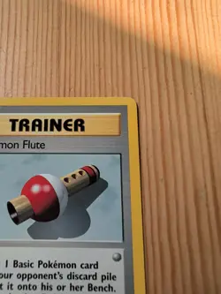 Pokemon Flute 086/102 - Base Set Normal - PTCG - LP - Image 5