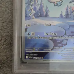 Pokemon Vanillite #111 Sv: White Flare 2025 PSA 8 Illustration Rare Holo - Image 5