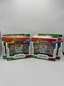 Pokemon First Partner Illustration Collection Series 1 - Lot of 4 - Image 1