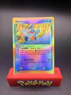 Marshtomp - EX Ruby & Sapphire 41/109- E Reader - Pokemon - Reverse holo NM - Image 1