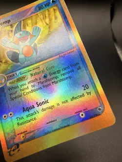 Marshtomp - EX Ruby & Sapphire 41/109- E Reader - Pokemon - Reverse holo NM - Image 2