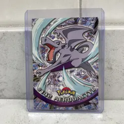 Pokemon AERODACTYL #142 [Non-Holo] Topps Blue Logo 1st TV Animation 2000 - Image 3