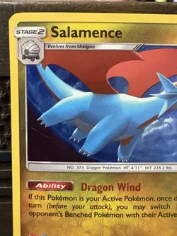 Pokemon TCG Salamence 106/168 Sun & Moon Cosmos Holo Rare Promo NM (x1x) - Image 2