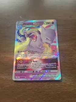 Mewtwo VSTAR 031/078 Pokemon GO Holo Lightly PK000309 - Image 1