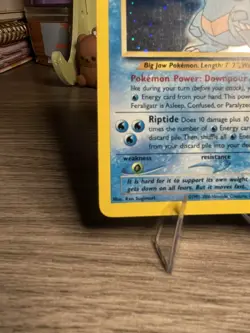 Pokemon Feraligatr Neo Genesis Holo Rare Unlimited 5/111 2000 120 HP English - Image 5
