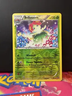 Bellossom 4/98 Reverse Holo Pokemon TCG LP - Image 1